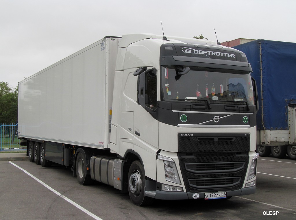 Смоленская область, № А 172 АК 67 — Volvo ('2012) FH.460 [X9P]