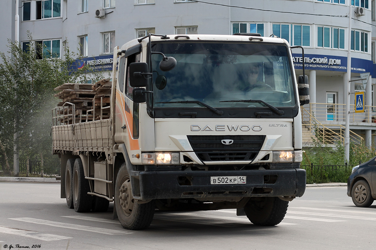 Саха (Якутия), № В 502 КР 14 — Daewoo Novus