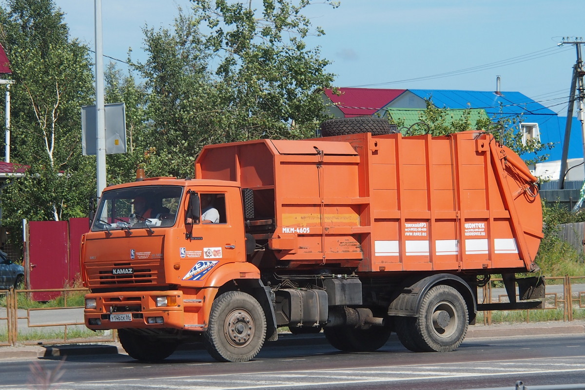 Ханты-Мансийский автоном.округ, № У 146 СК 86 — КамАЗ-53605-62