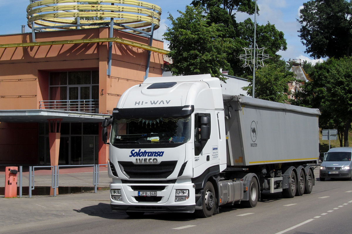 Литва, № JFB 948 — IVECO Stralis ('2012)