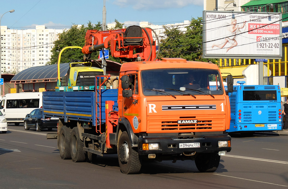 Москва, № Р 394 РК 777 — КамАЗ-65115-62