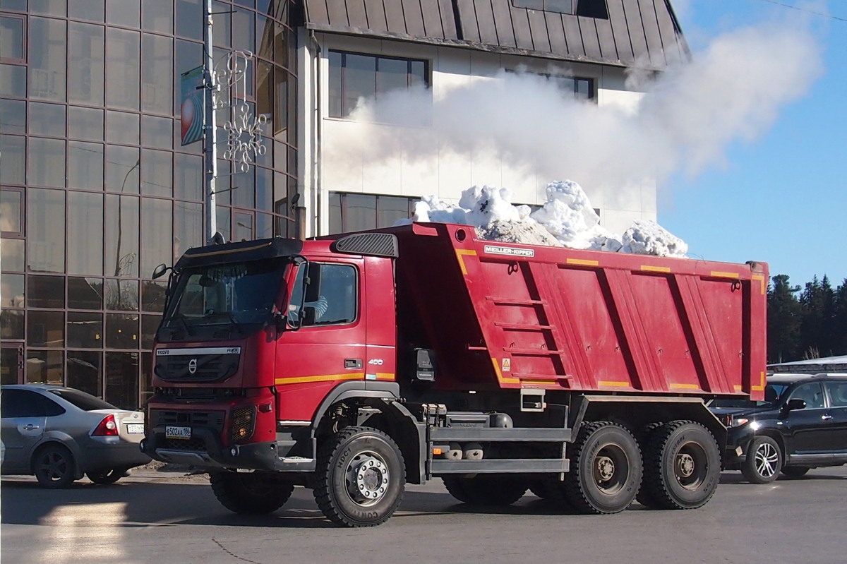 Ханты-Мансийский автоном.округ, № В 502 АА 186 — Volvo ('2010) FMX.400 [X9P]