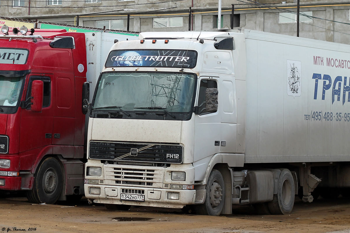 Москва, № Т 342 НО 777 — Volvo ('1993) FH12.420