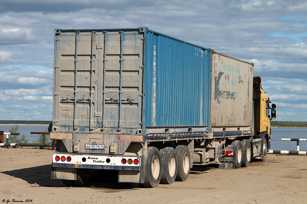 Саха (Якутия), № Т 428 КМ 14 — Scania ('2011) P400