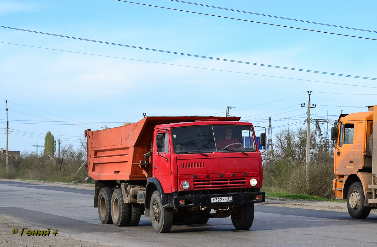 Волгоградская область, № Р 322 КР 34 — КамАЗ-55111 [551110]