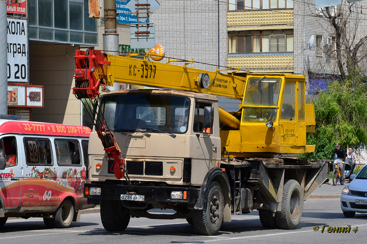 Волгоградская область, № А 284 АА 34 — МАЗ-5337 [533700]