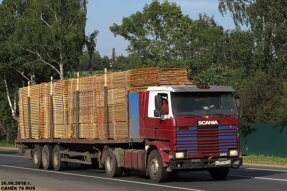 Костромская область, № Н 291 МС 44 — Scania (II) (общая модель)