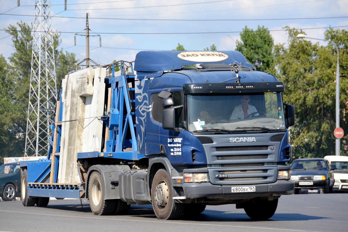 Ростовская область, № Е 800 ВХ 161 — Scania ('2004) P340