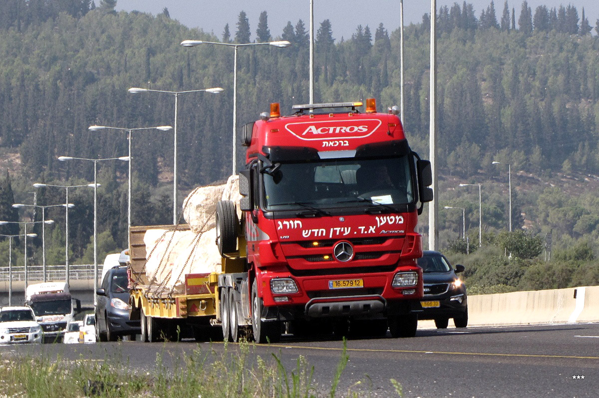 Израиль, № 16-579-12 — Mercedes-Benz Actros ('2009)