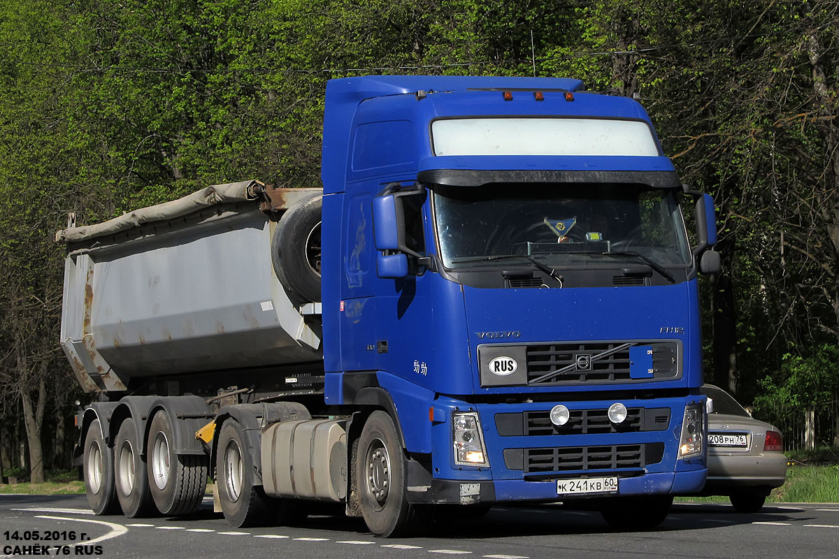 Псковская область, № К 241 КВ 60 — Volvo ('2002) FH12.460