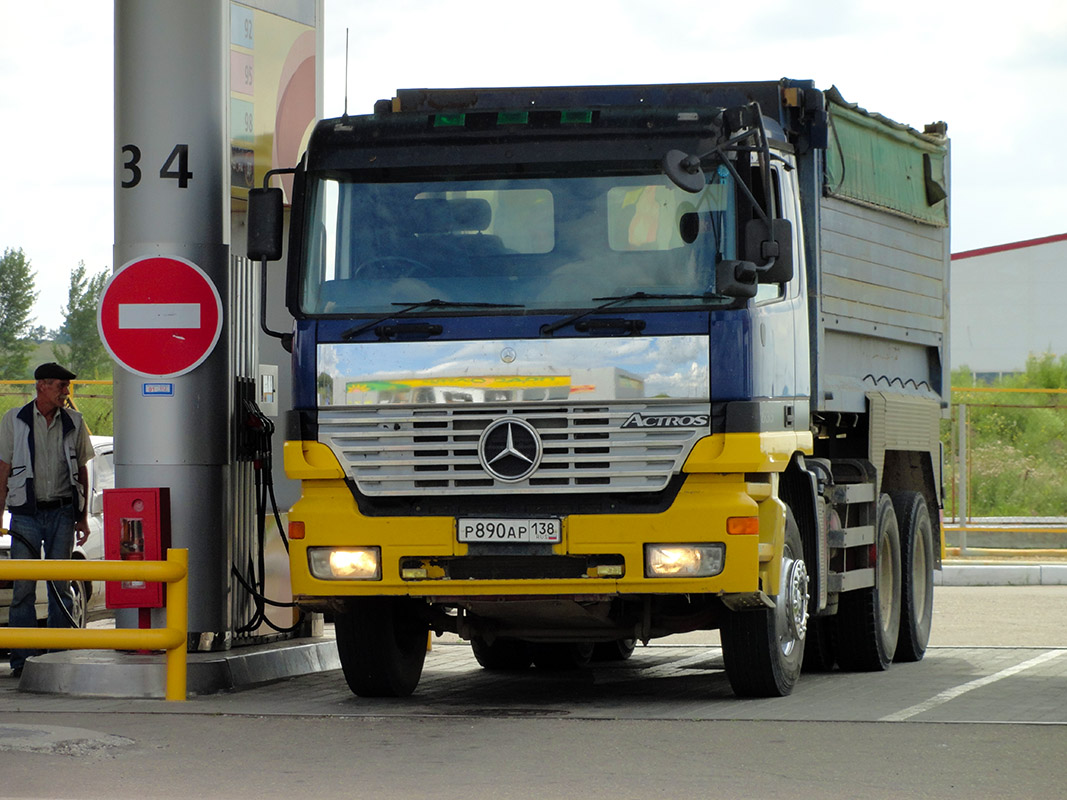 Приморский край, № Р 890 АР 138 — Mercedes-Benz Actros ('1997)