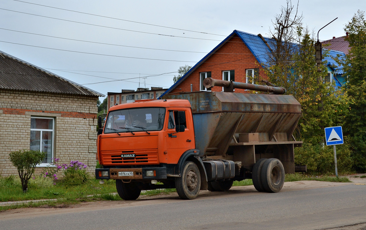 Калужская область, № М 816 УА 40 — КамАЗ-43253-A3