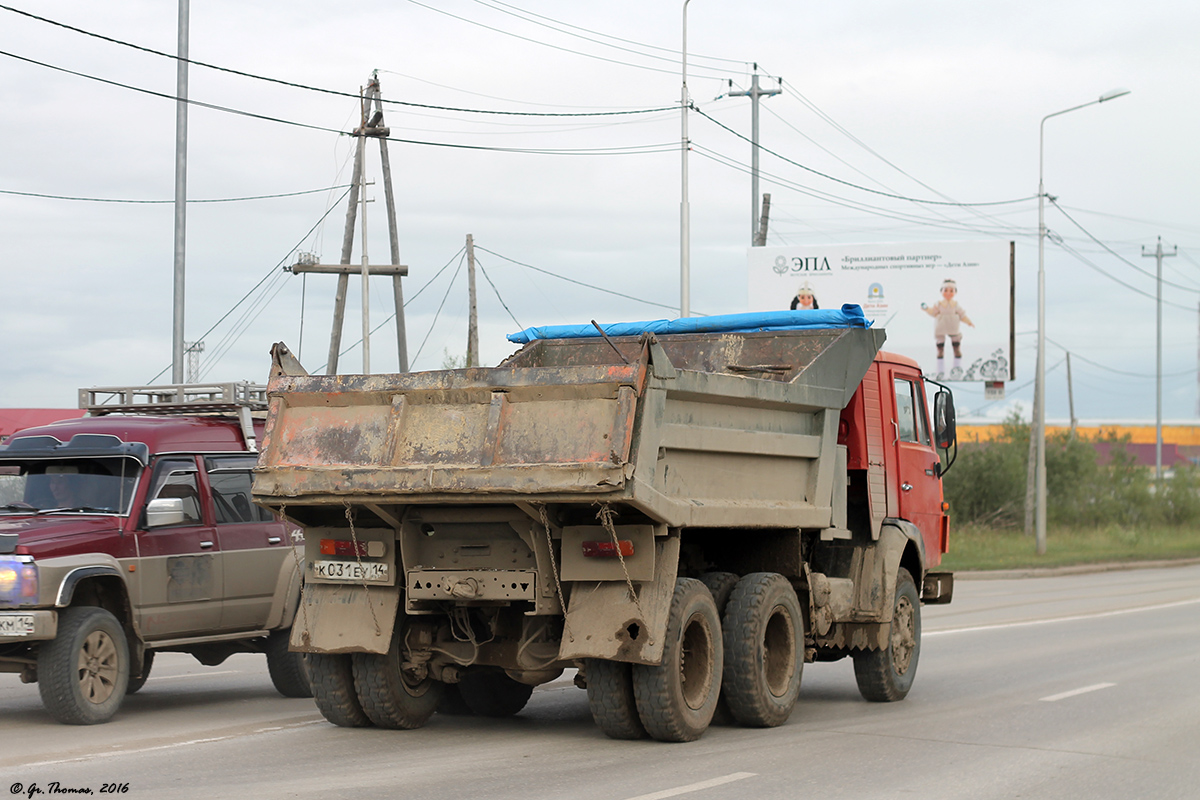 Саха (Якутия), № К 031 ЕУ 14 — КамАЗ-5410