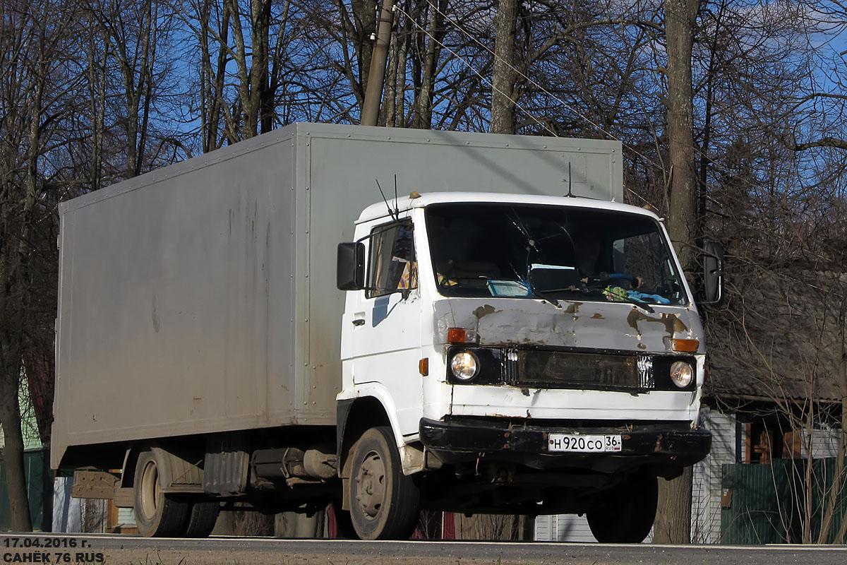 Воронежская область, № Н 920 СО 36 — MAN Volkswagen G90