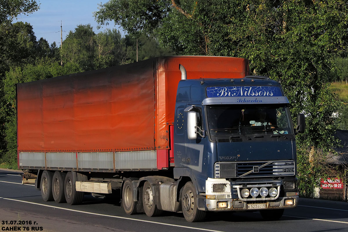 Карелия, № К 523 ВС 10 — Volvo ('1993) FH12.420