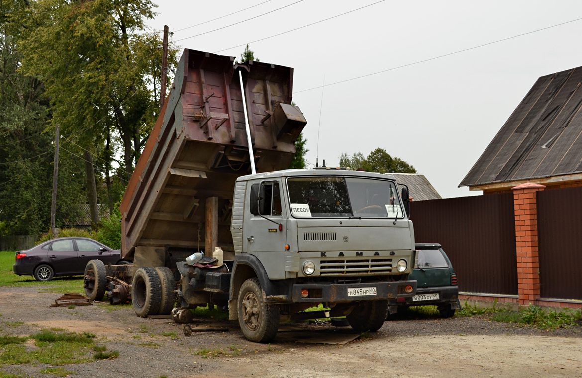 Калужская область, № Н 845 НР 40 — КамАЗ-55111 (общая модель)