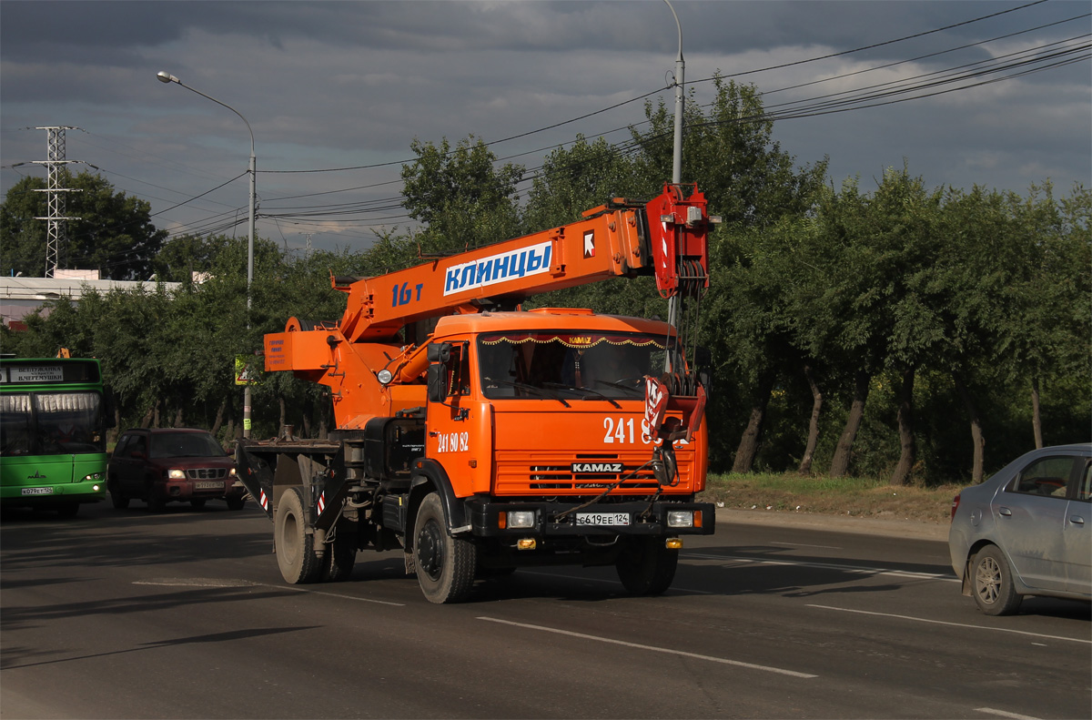 Красноярский край, № С 619 ЕЕ 124 — КамАЗ-43253-H3