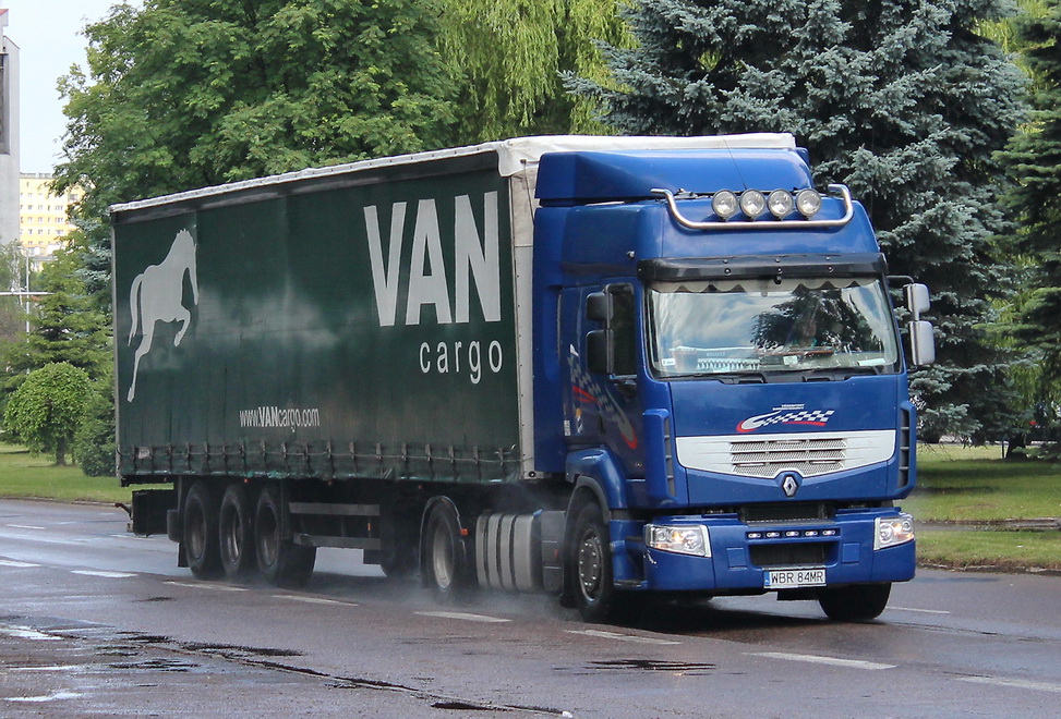 Польша, № WBR 84MR — Renault Premium ('2006)