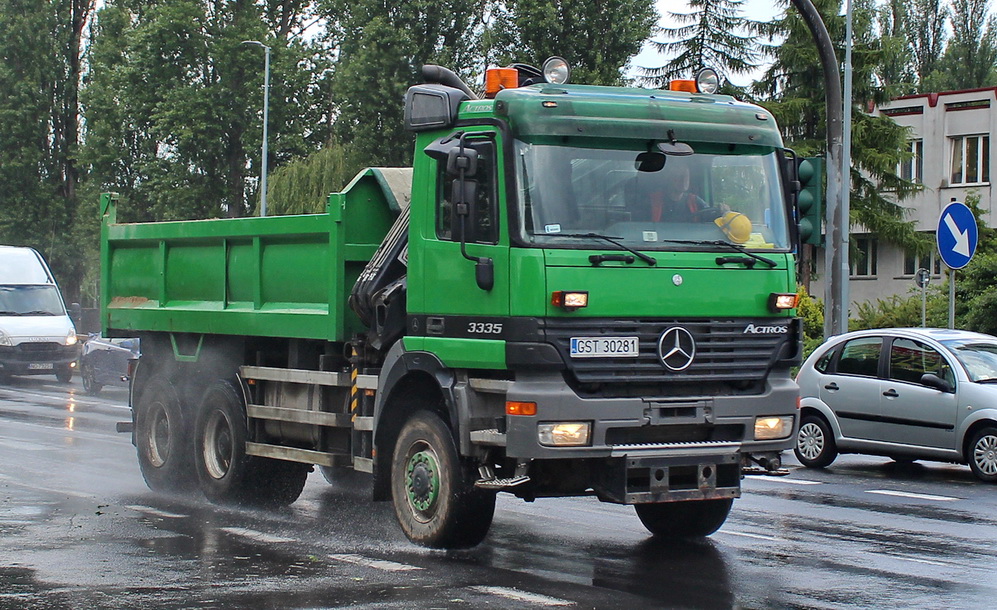 Польша, № GST 30281 — Mercedes-Benz Actros ('1997)