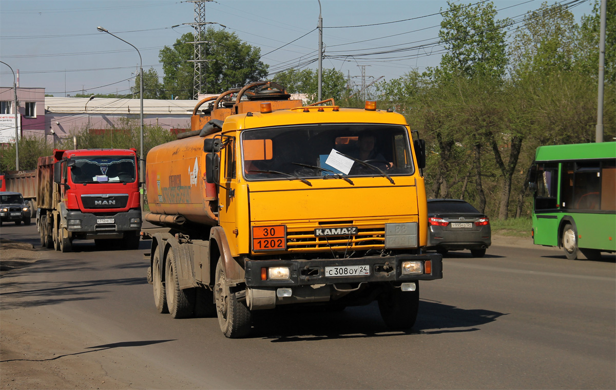 Красноярский край, № С 308 ОУ 24 — КамАЗ-53229-02 [53229C]