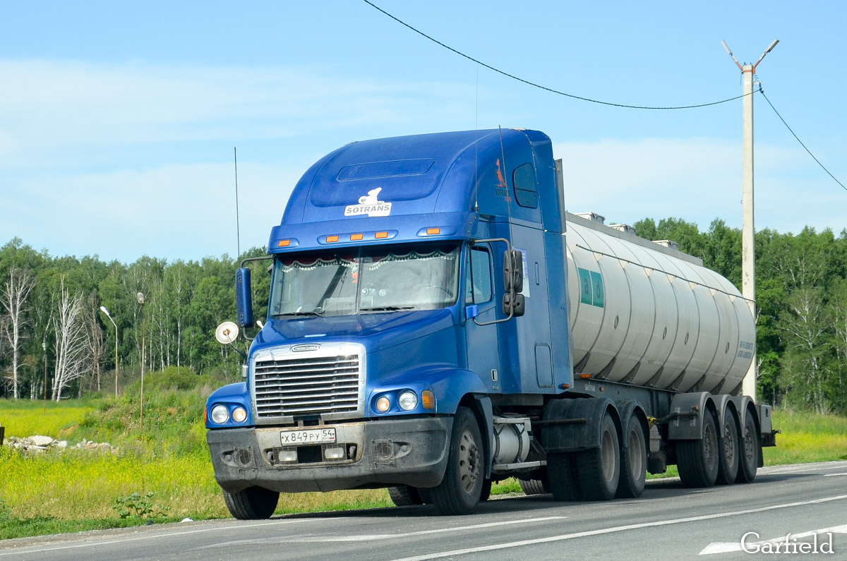 Новосибирская область, № Х 849 РУ 54 — Freightliner Century Class