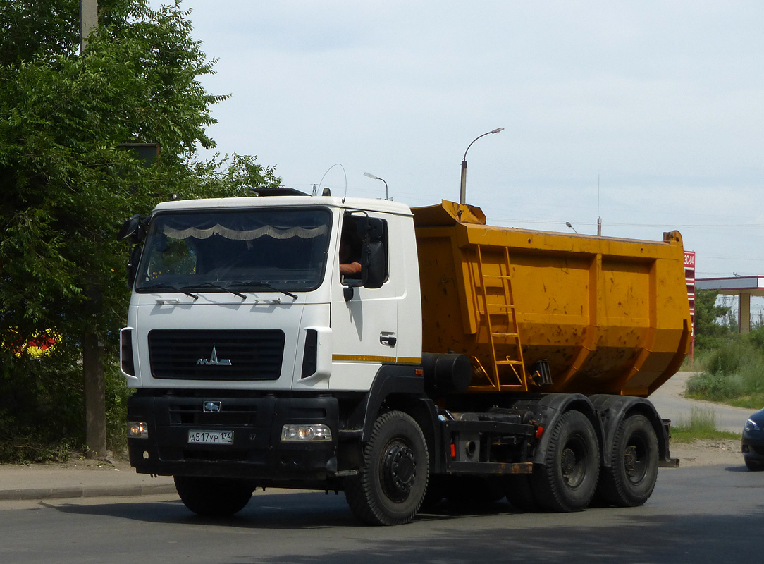 Волгоградская область, № А 517 УР 134 — МАЗ-6501W6