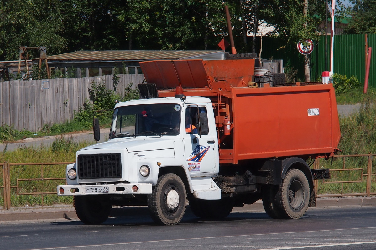 Ханты-Мансийский автоном.округ, № Т 758 СА 86 — ГАЗ-3309