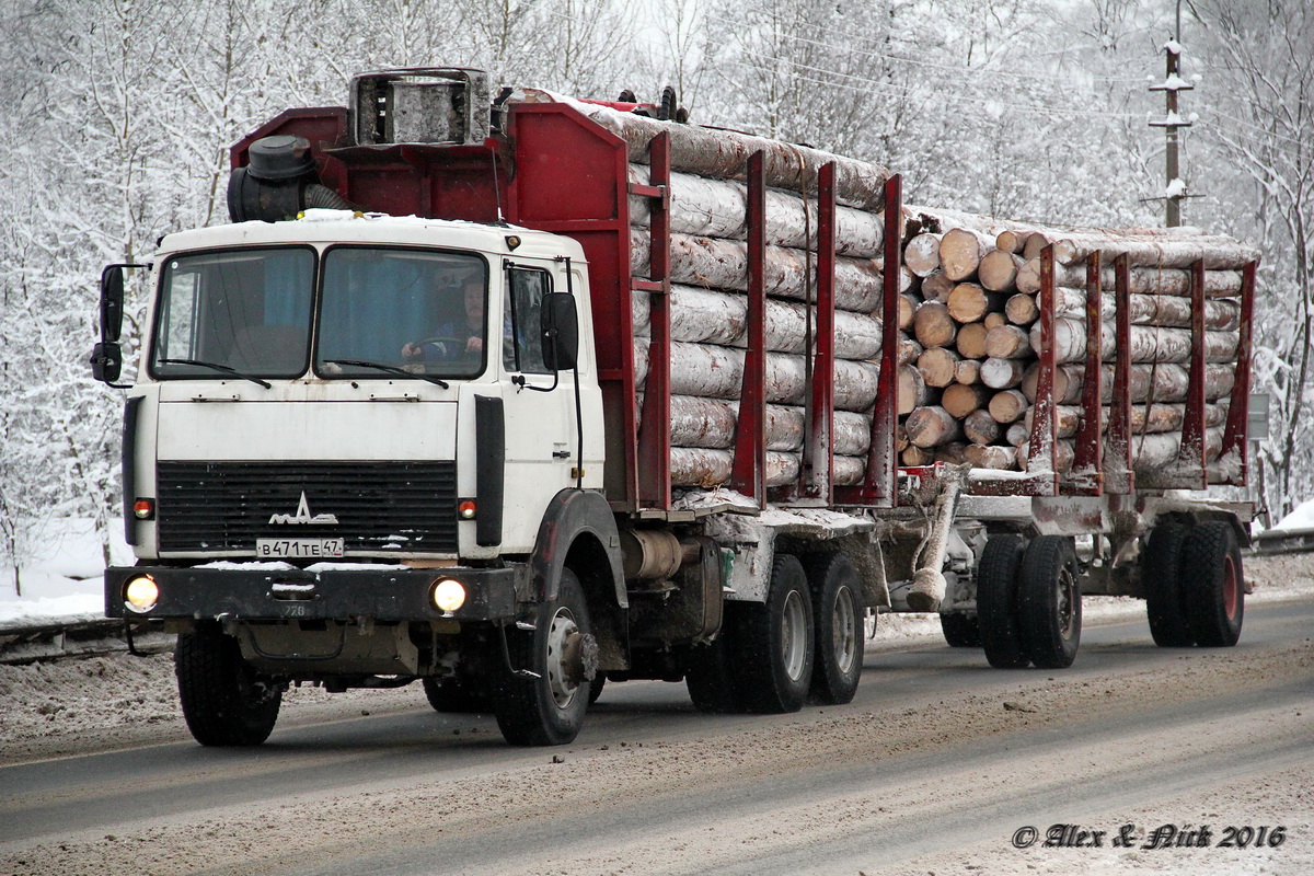 Ленинградская область, № В 471 ТЕ 47 — МАЗ-631708