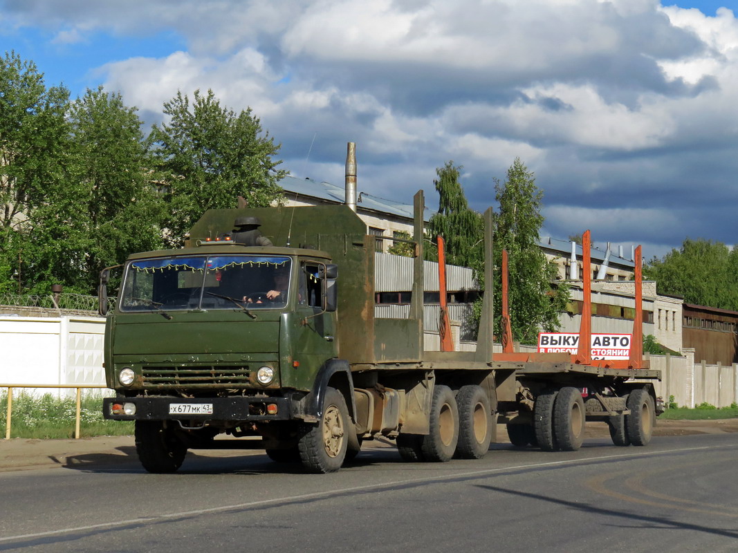 Кировская область, № Х 677 МК 43 — КамАЗ-53213