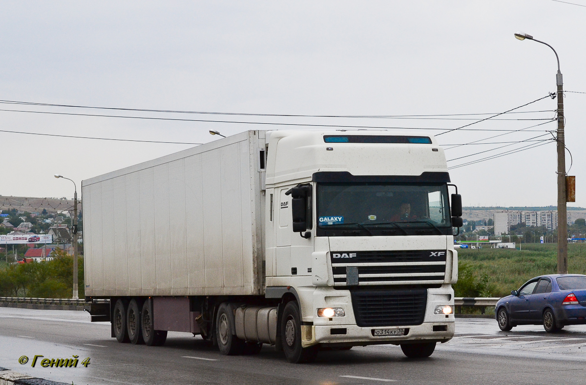 Астраханская область, № О 314 КУ 30 — DAF XF95 FT