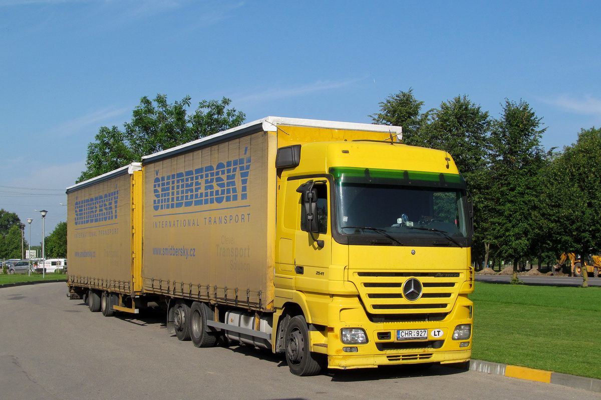 Литва, № CHR 927 — Mercedes-Benz Actros ('2003) 2541