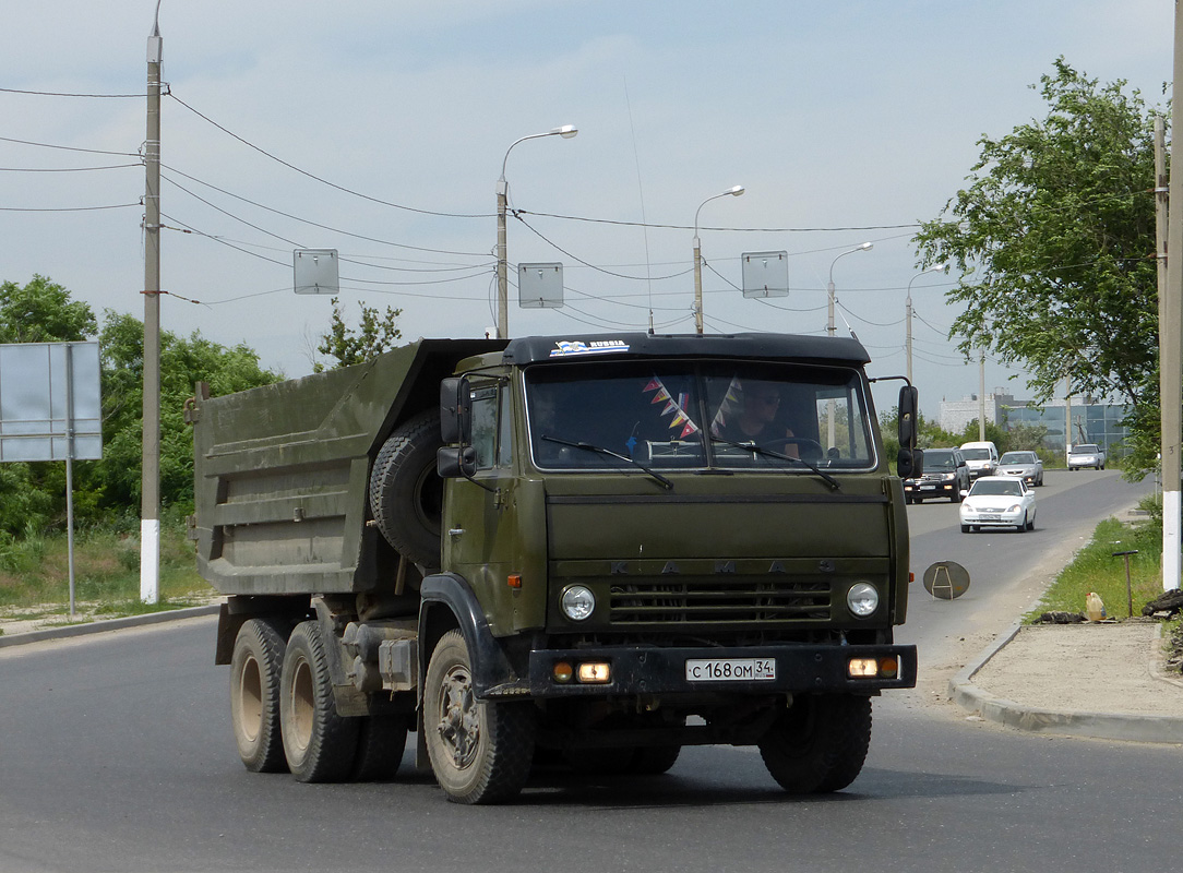 Волгоградская область, № С 168 ОМ 34 — КамАЗ-55111 [551110]