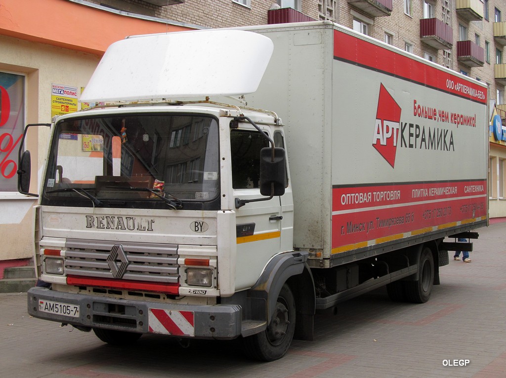 Минск, № АМ 5105-7 — Renault Midliner