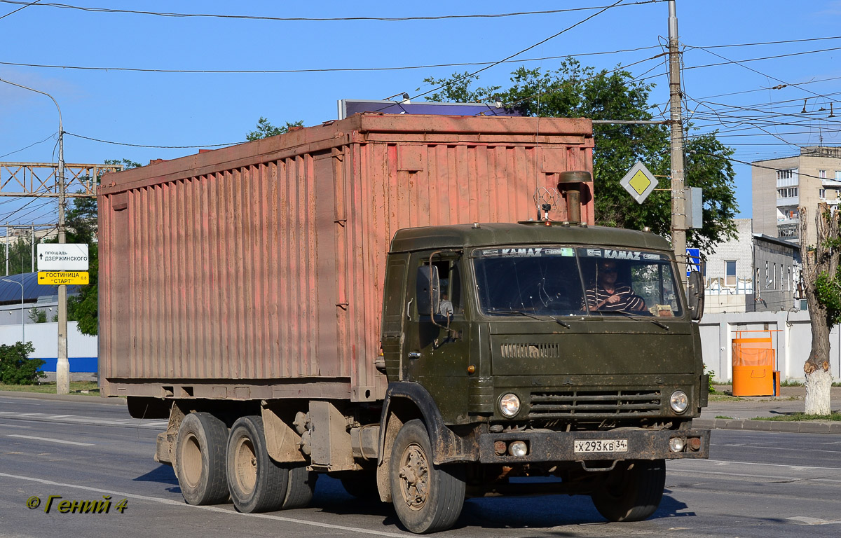 Волгоградская область, № Х 293 КВ 34 — КамАЗ-5320