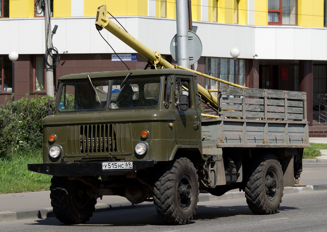 Тверская область, № У 515 НС 69 — ГАЗ-66-11