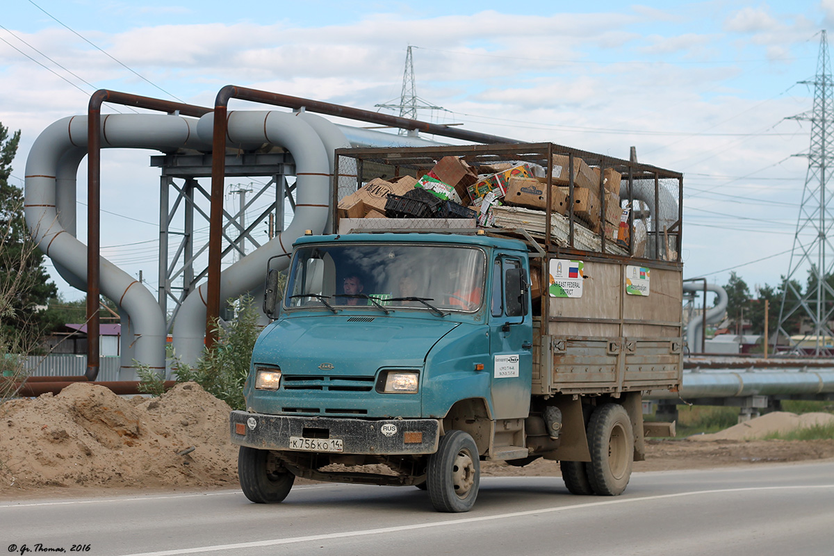 Саха (Якутия), № К 756 КО 14 — ЗИЛ-5301BE "Бычок"