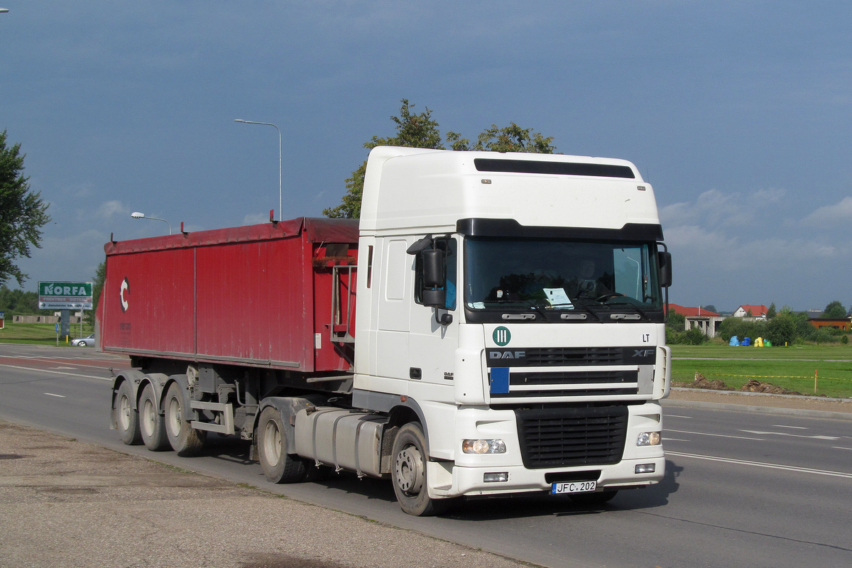 Литва, № JFC 202 — DAF XF95 FT