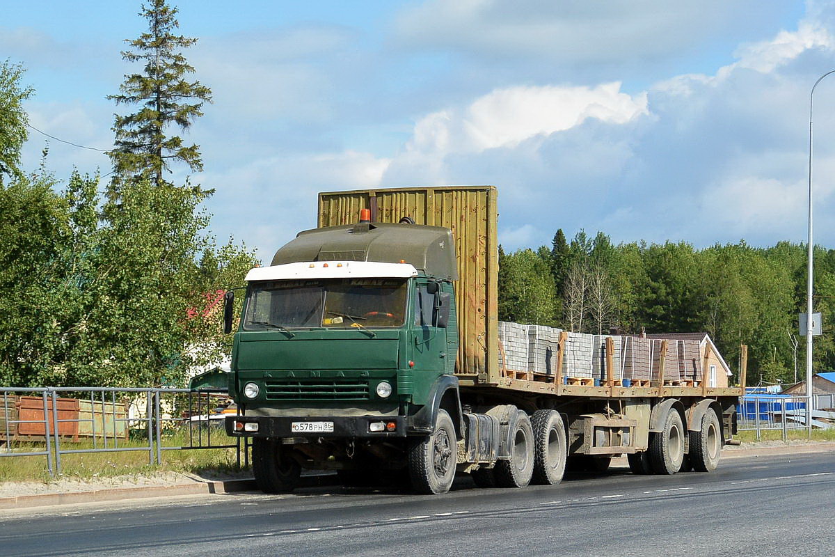 Ханты-Мансийский автоном.округ, № О 578 РН 86 — КамАЗ-54112