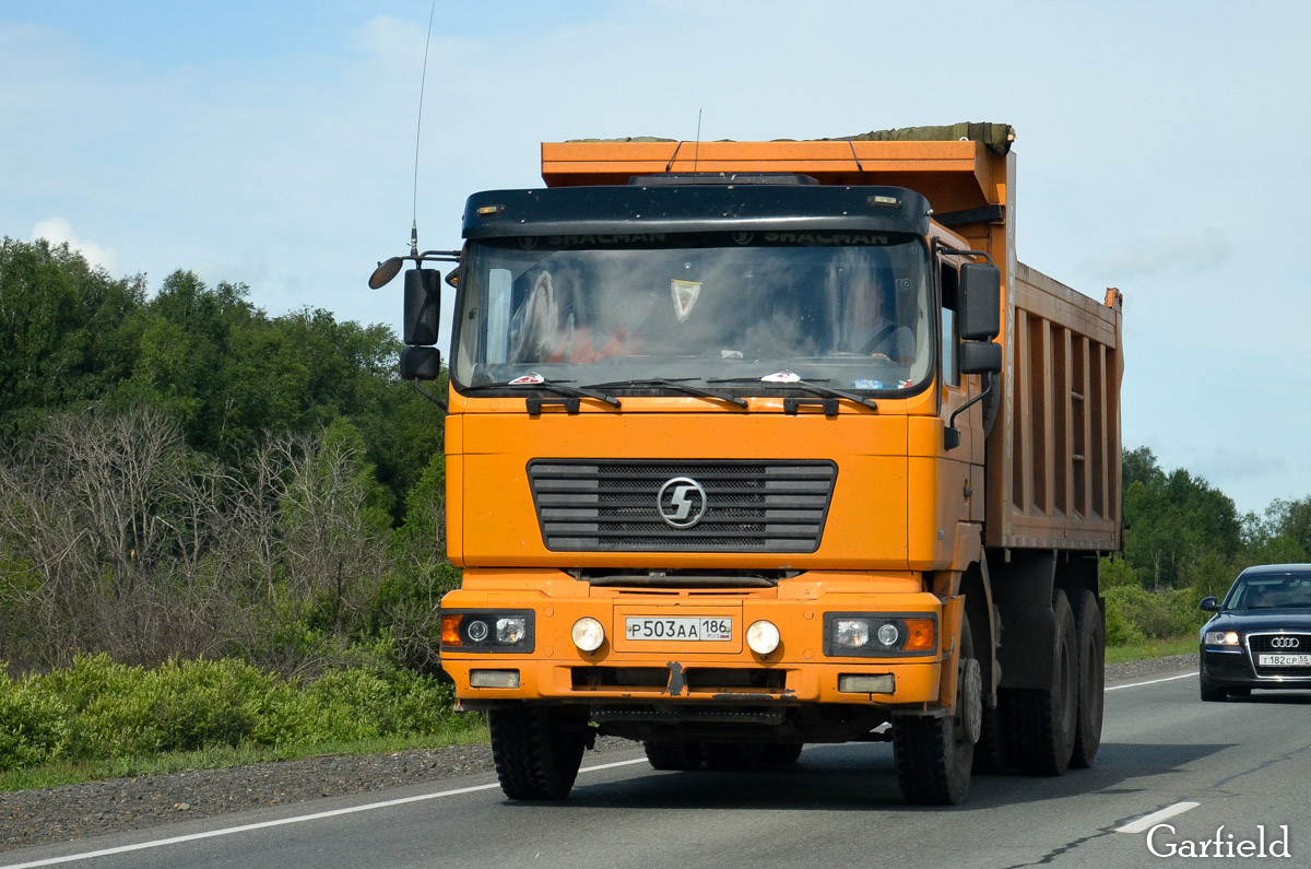 Ханты-Мансийский автоном.округ, № Р 503 АА 186 — Shaanxi Shacman F2000 SX325x