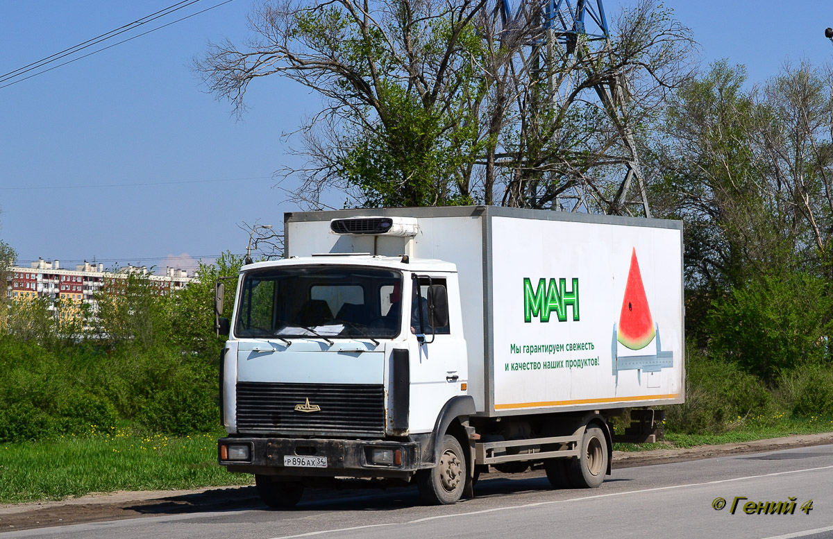 Волгоградская область, № Р 896 АХ 34 — МАЗ-437043 "Зубрёнок"