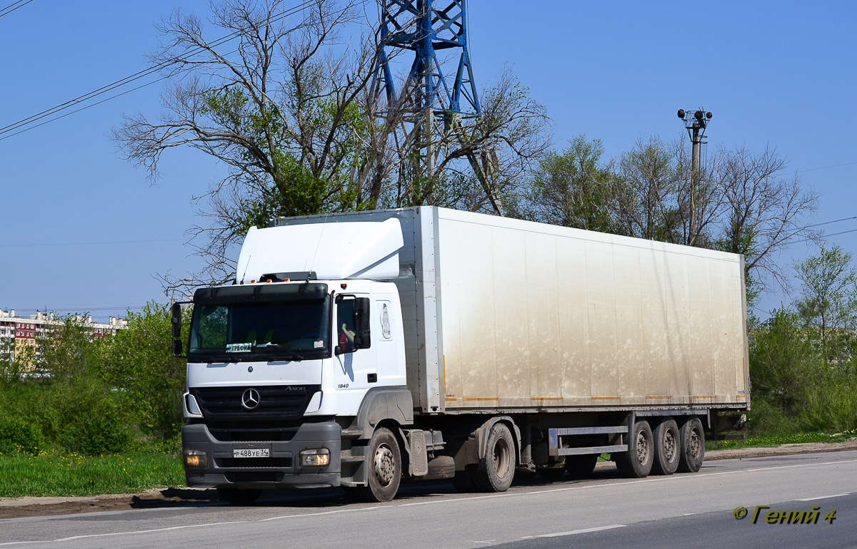 Волгоградская область, № Р 488 УЕ 34 — Mercedes-Benz Axor 1840