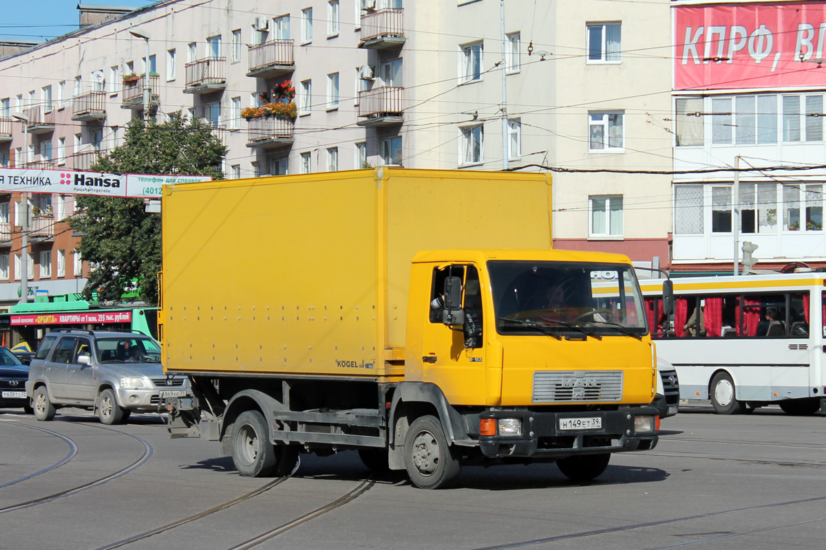 Калининградская область, № Н 149 ЕТ 39 — MAN L2000 (общая модель)