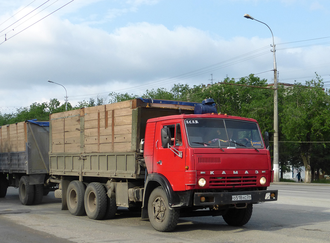 Волгоградская область, № О 518 НС 34 — КамАЗ-5320