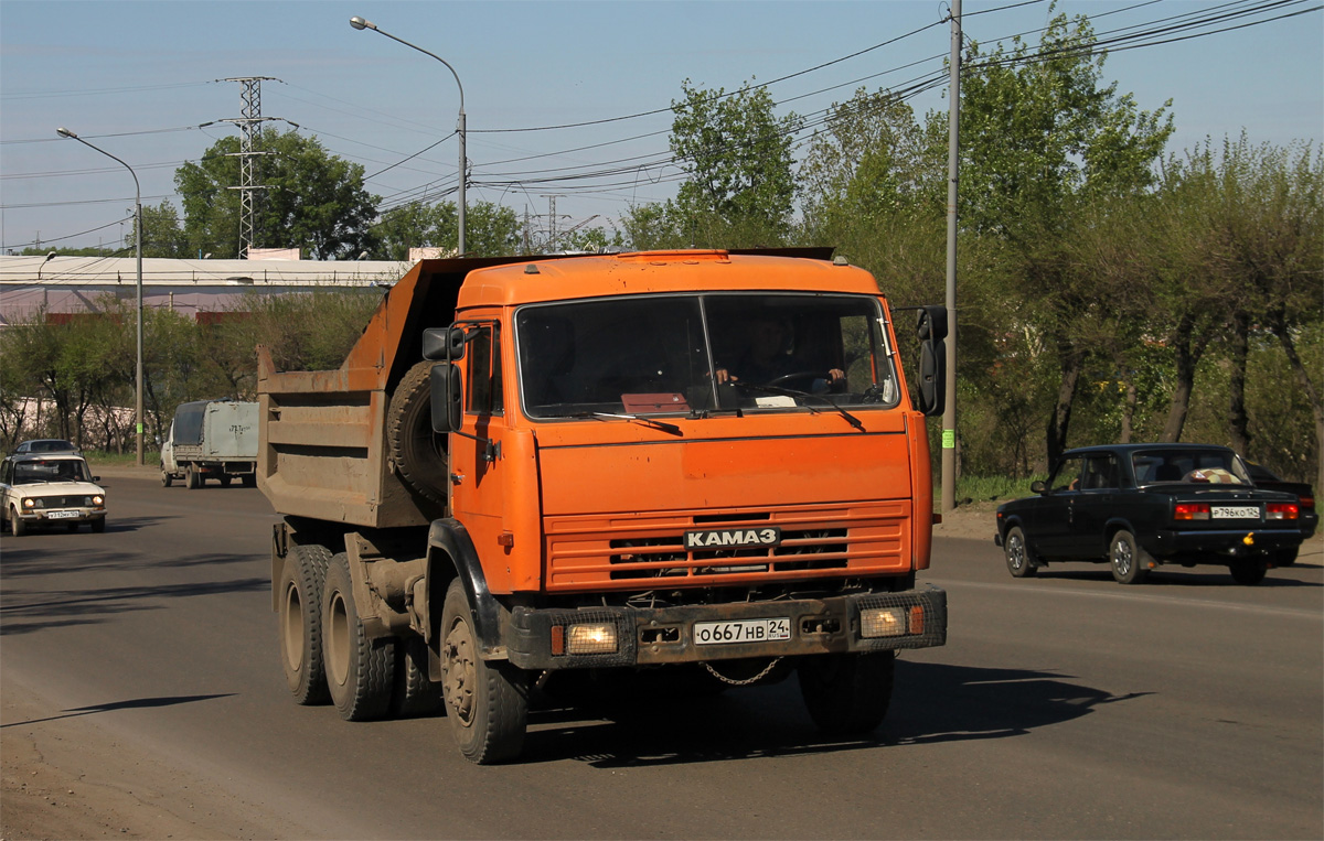 Красноярский край, № О 667 НВ 24 — КамАЗ-55111-02 [55111C]