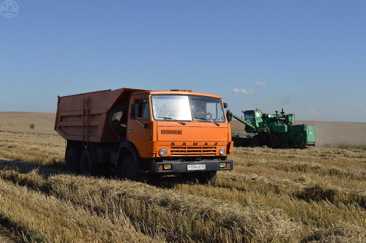 Рязанская область, № Р 034 ОЕ 62 — КамАЗ-55111 (общая модель)