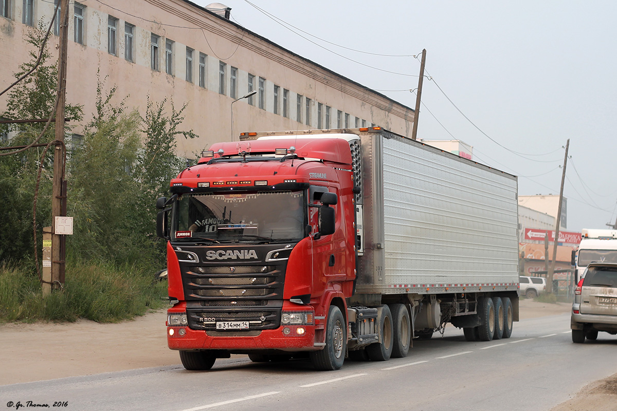 Саха (Якутия), № В 314 ММ 14 — Scania ('2013) R500