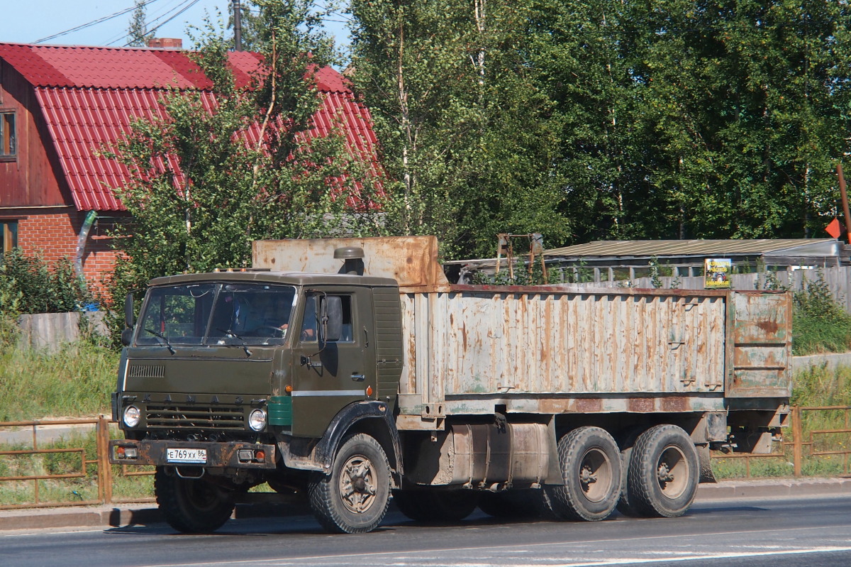 Ханты-Мансийский автоном.округ, № Е 769 ХХ 86 — КамАЗ-53212