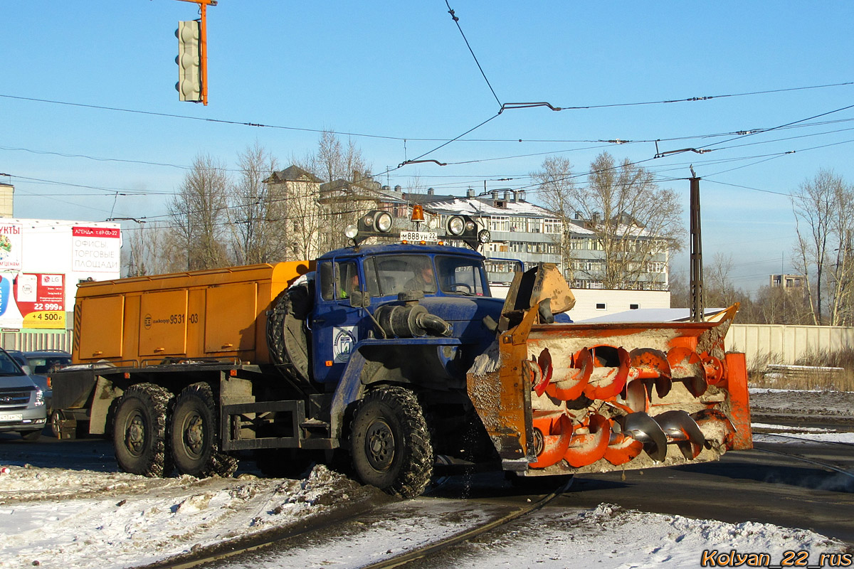 Алтайский край, № М 888 УН 22 — Урал-4320-40