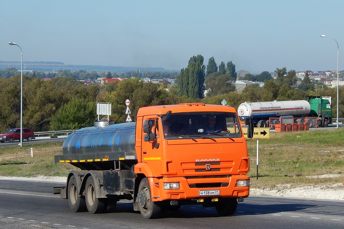 Белгородская область, № Н 138 АМ 31 — КамАЗ-65115-D3