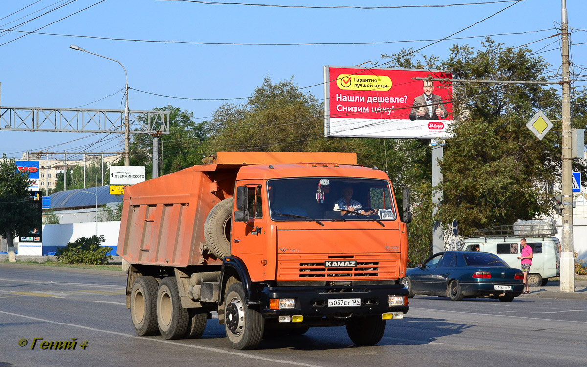 Волгоградская область, № А 057 ЕУ 134 — КамАЗ-65115 [651150]